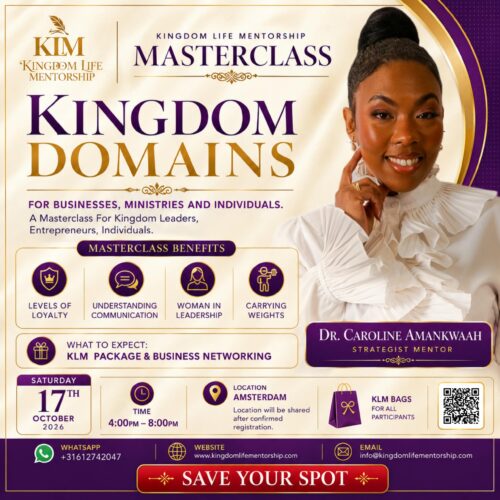 masterclass2 Kingdom Domains: Leadership & Business Masterclass – Amsterdam